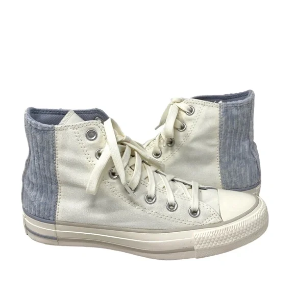 Converse Chuck Taylor High Top Egret Blue Knit Canvas Men's Sneaker A01342F - Picture 3 of 7